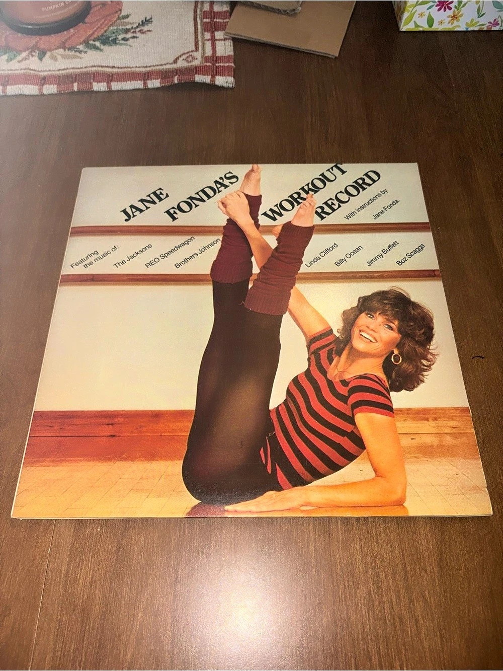Jane Fonda’s Workout Record Vinyl